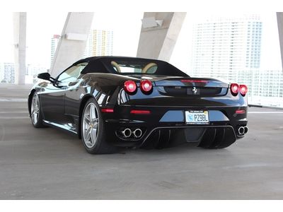 F430 Cabriolet.  Nero Black w/ Tan Leather, Glass Bonnet, Clean Carfax., US $139,000.00, image 15