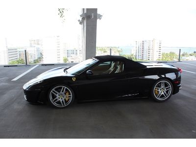 F430 Cabriolet.  Nero Black w/ Tan Leather, Glass Bonnet, Clean Carfax., US $139,000.00, image 16