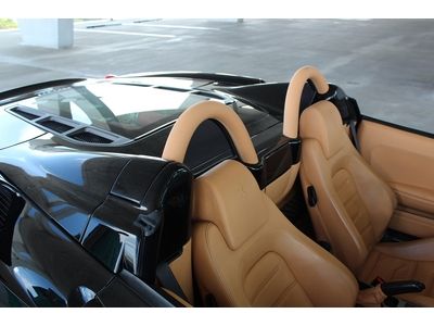 F430 Cabriolet.  Nero Black w/ Tan Leather, Glass Bonnet, Clean Carfax., US $139,000.00, image 55