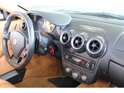 F430 Cabriolet.  Nero Black w/ Tan Leather, Glass Bonnet, Clean Carfax., US $139,000.00, image 56