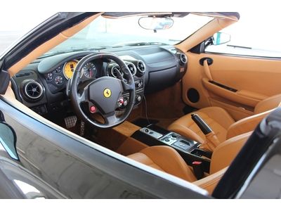 F430 Cabriolet.  Nero Black w/ Tan Leather, Glass Bonnet, Clean Carfax., US $139,000.00, image 57