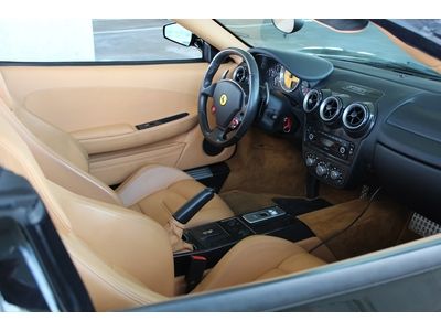 F430 Cabriolet.  Nero Black w/ Tan Leather, Glass Bonnet, Clean Carfax., US $139,000.00, image 58