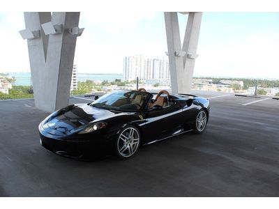 F430 Cabriolet.  Nero Black w/ Tan Leather, Glass Bonnet, Clean Carfax., US $139,000.00, image 60