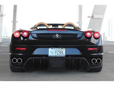 F430 Cabriolet.  Nero Black w/ Tan Leather, Glass Bonnet, Clean Carfax., US $139,000.00, image 64