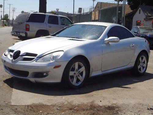 2007 mercedes-benz slk280 roadster damaged salvage runs! economical luxurious!!