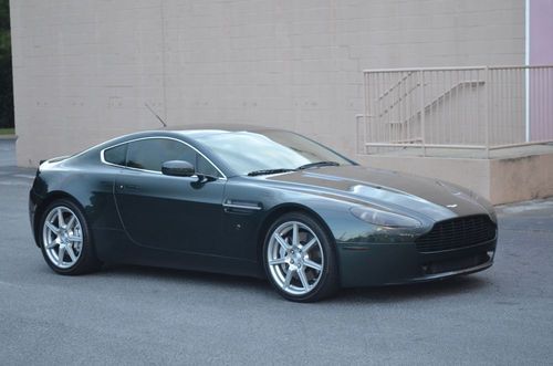 2007 aston martin vantage v8 6mt loaded options navigation 18k miles green mint