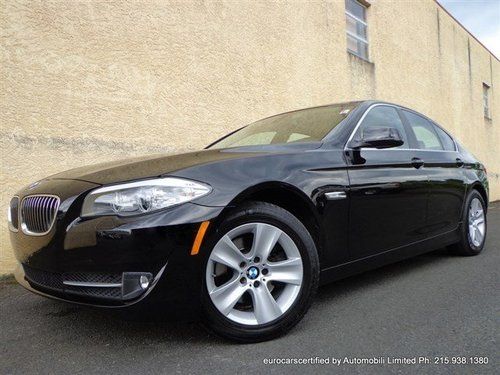 2011 bmw 528i sedan 100k warranty navigation bluetooth ipod