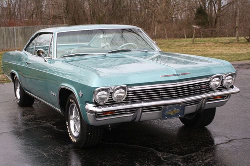 1965 chevrolet impala super sport , sea green, must see, excellent condidtion