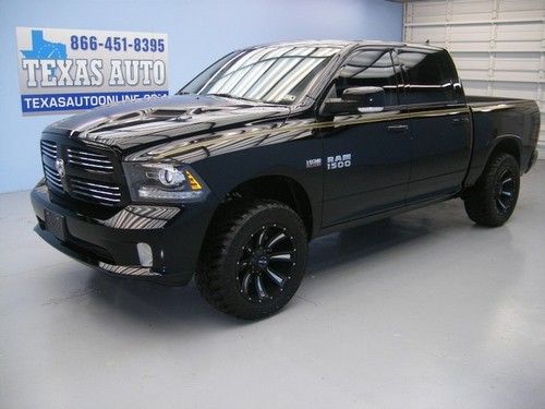 We finance!!!  2013 ram 1500 sport hemi roof nav heated leather tow texas auto