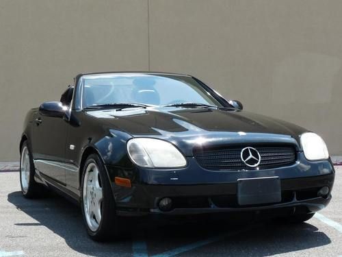 ~~99~mercedes~slk230~auto~convertible~kompressor~2.3l~supercharged~no~reserve~~