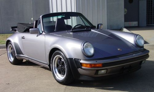 1989 porsche 911 turbo cabriolet