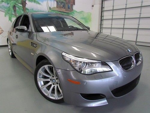 2008 bmw m-5,gray/black,53k only,comfort pckg,like new,loaded !!!