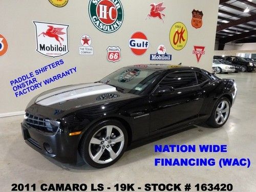 2011 camaro ls,automatic,paddle shifters,cloth,onstar,20in whls,19k,we finance!!