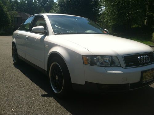 2003 audi a4 quattro base sedan 4-door 1.8l with asa black rims 16"