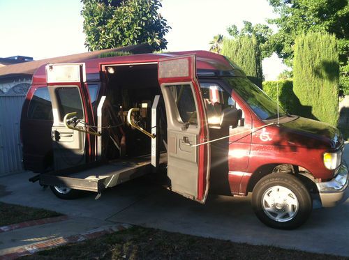 1995 ford e-350 econoline xl cutaway van 2-door 5.8l non emergency vehicle