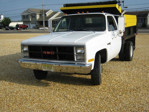 1984 gmc sierra 3500 mason dump body