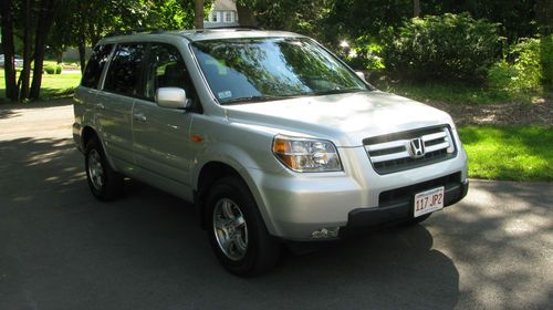 2008 silver/gray honda pilot ex-l 4wd $15,900/78,500 miles