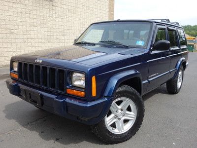 Jeep cherokee 4dr limited leather heated 4x4 cold a/c free autocheck no reserve