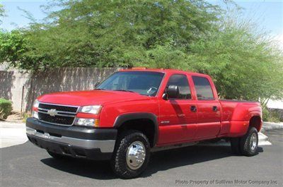 2006 chevrolet silverado 3500 crew cab 4x4 low miles