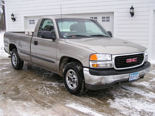 2001 gmc sierra 1500 sl standard cab pickup 2-door 4.3l