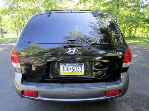 no reserve 2006 Hyundai Santa Fe GLS Sport Utility 4-Door 2.7L no reserve, image 6