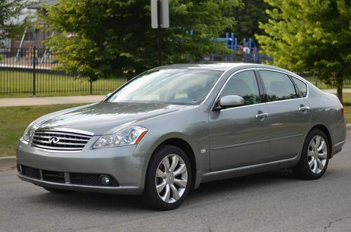 2006 infiniti m35x  awd navi dvd runs great salvage no reserve!!!!