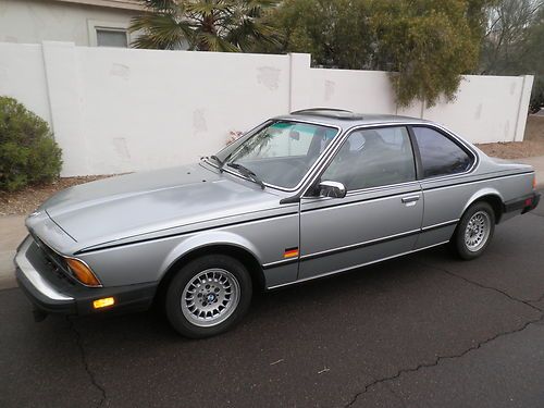 1984 bmw 633 csi (with service records)