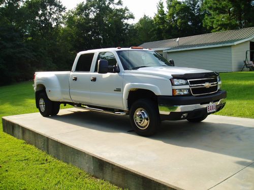 2006 chevy crew cab low miles duramax 3500 1 ton dually