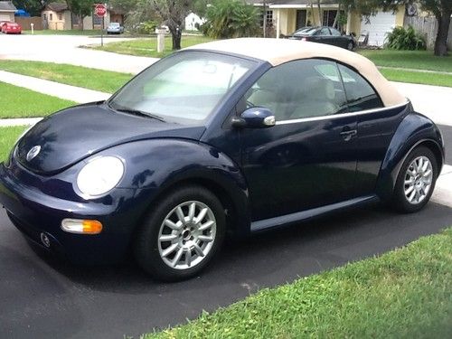 2005 volkswagen beetle gls convertible 2-door 2.0l