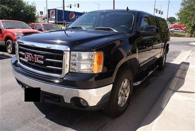 2007 gmc sierra 1500 slt crew cab 4x4 z71 topper leather heated seats silverado!