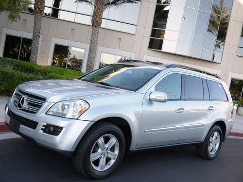 2007 mercedes gl 450 awd orig ownr 101k grand-prix silver so cal driven perfect