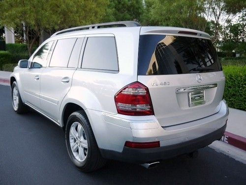 2007 Mercedes GL 450 AWD ORIG OWNR 101K GRAND-PRIX SILVER SO CAL DRIVEN PERFECT, image 9