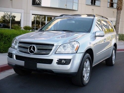 2007 Mercedes GL 450 AWD ORIG OWNR 101K GRAND-PRIX SILVER SO CAL DRIVEN PERFECT, image 11