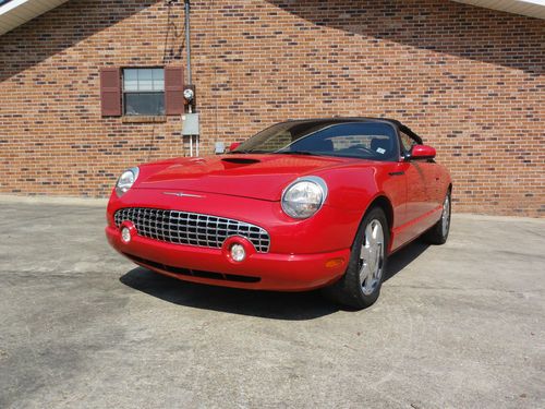 2002 FORD THUNDERBIRD CONVERTIBLE  117K, US $11,500.00, image 9