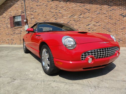 2002 FORD THUNDERBIRD CONVERTIBLE  117K, US $11,500.00, image 11