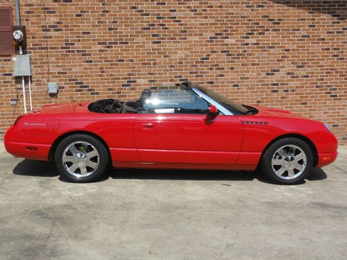 2002 FORD THUNDERBIRD CONVERTIBLE  117K, US $11,500.00, image 14