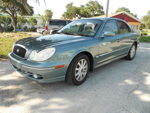 2005 hyundai sonata gl sedan 4-door 2.7l cold a/c~clear title~2 owners