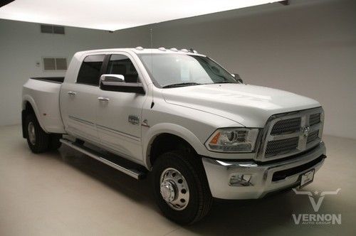 2013 laramie longhorn mega 4x4 navigation sunroof leather heat cummins diesel