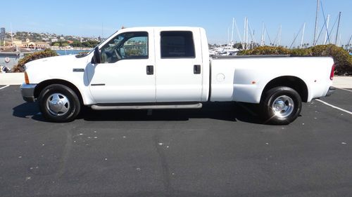 2001 f-350 lariat crew-cab 7.3 diesel dually- one owner