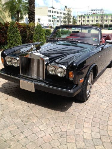 1982 rolls royce corniche convertible - modern classic!