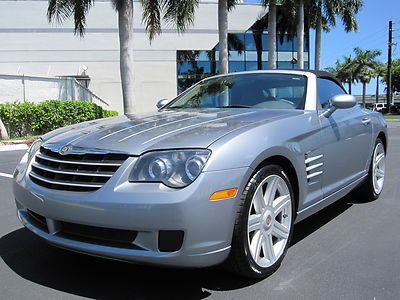 Florida low 47k crossfire roadster limited leather navi heated super nice!