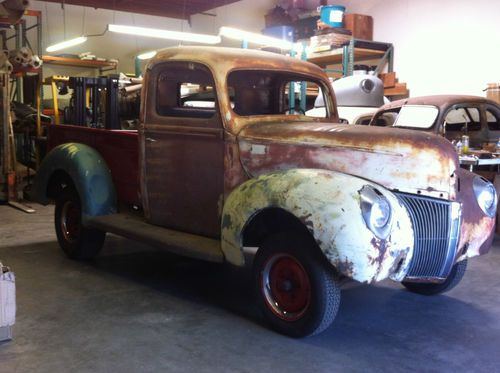 1941 ford pickup all steel hot rod rat