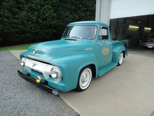 1954 ford f-100 swift bros shop truck y-block