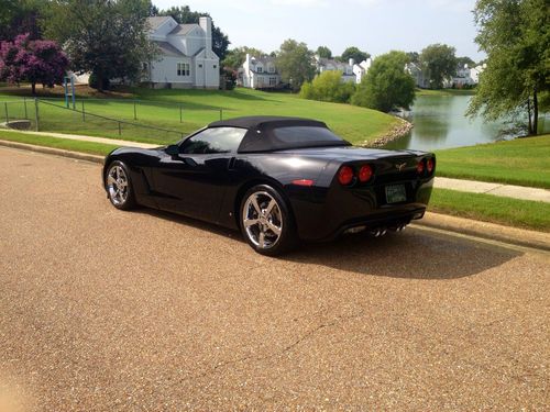 2009 chevrolet corvette base convertible 2-door 6.2l