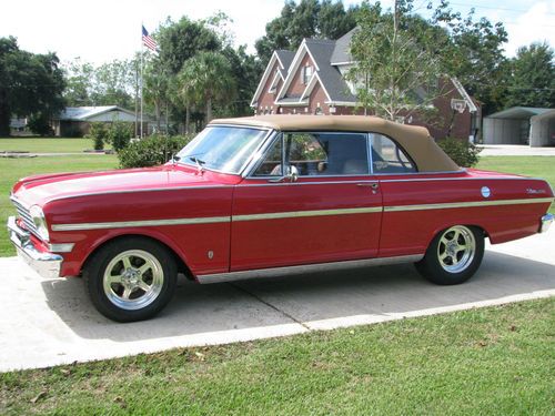 1963 nova ss convertible v8 auto pro touring street rat hot rod custom 63