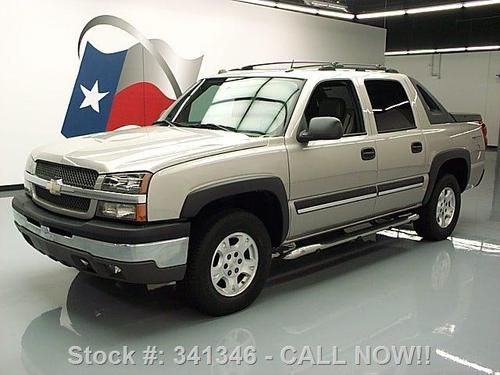 2004 chevy avalanche z71 4x4 sunroof htd leather 82k mi texas direct auto