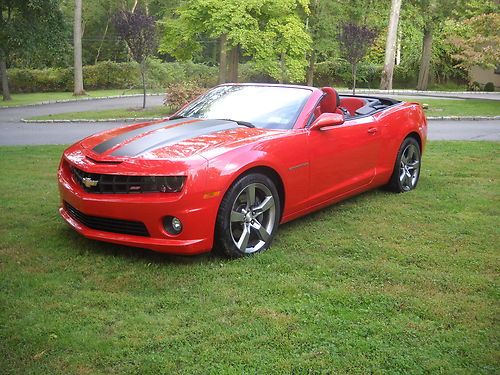 2011 chevrolet camaro ss convertible 2-door 6.2l