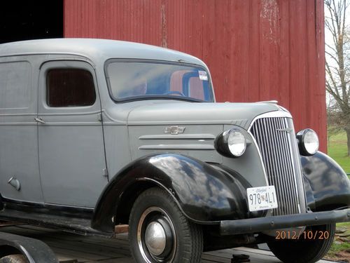 1937 chevy panel truck