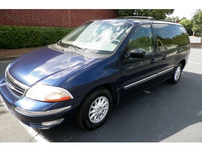 2000 ford windstar se 96k miles low miles 3rd row seat keyless entry no reserve