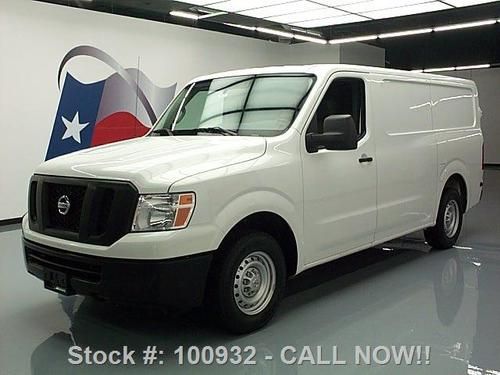 2013 nissan nv 1500 s cargo van 4.0l v6 cd audio 22k mi texas direct auto